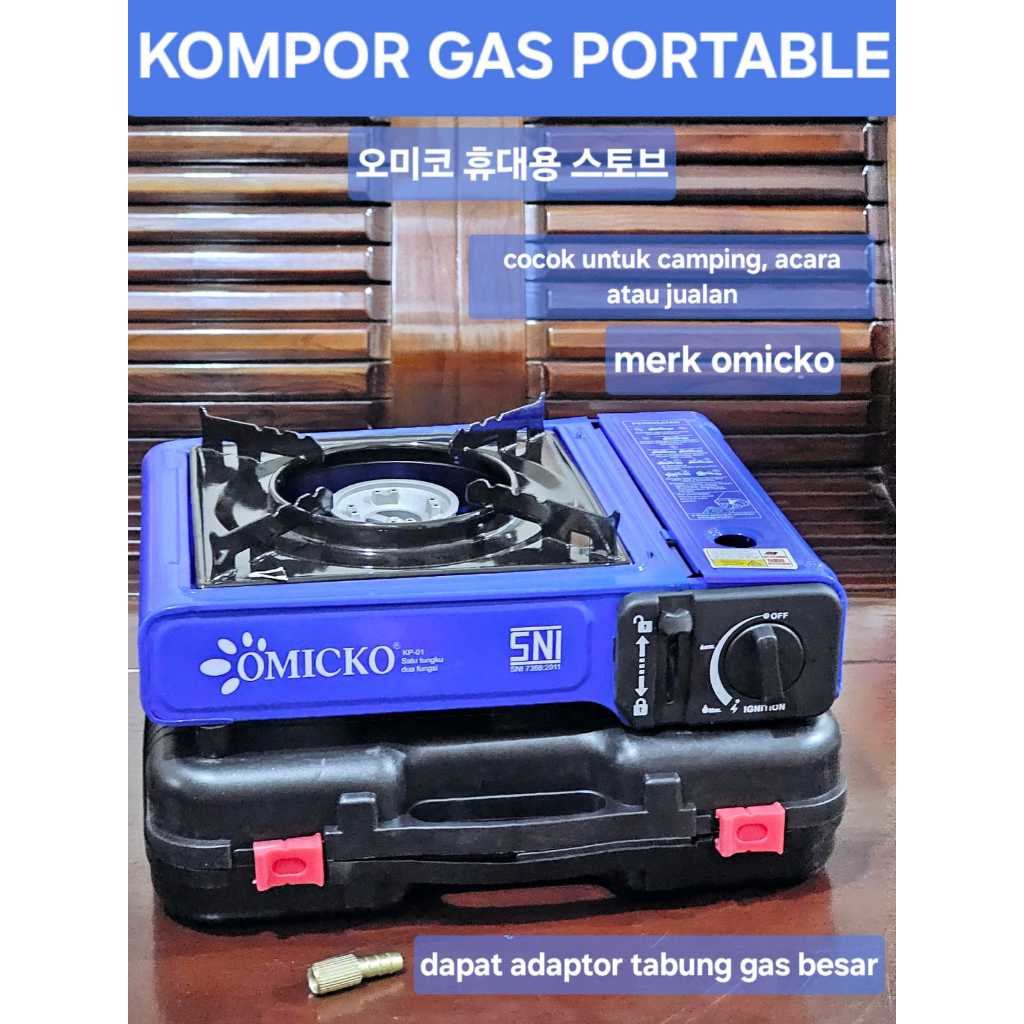 KOMPOR GAS PORTABLE OMICKO