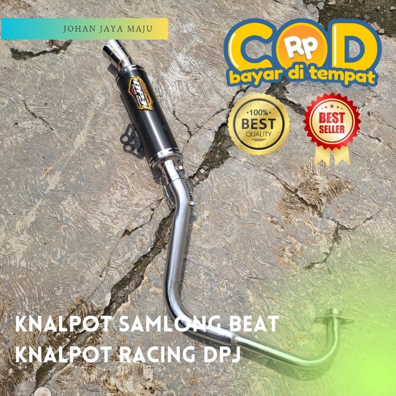 Knalpot Samlong Beat Knalpot Racing DPJ Beat karbu, beat street, beat esp, beat fi, beat deluxe