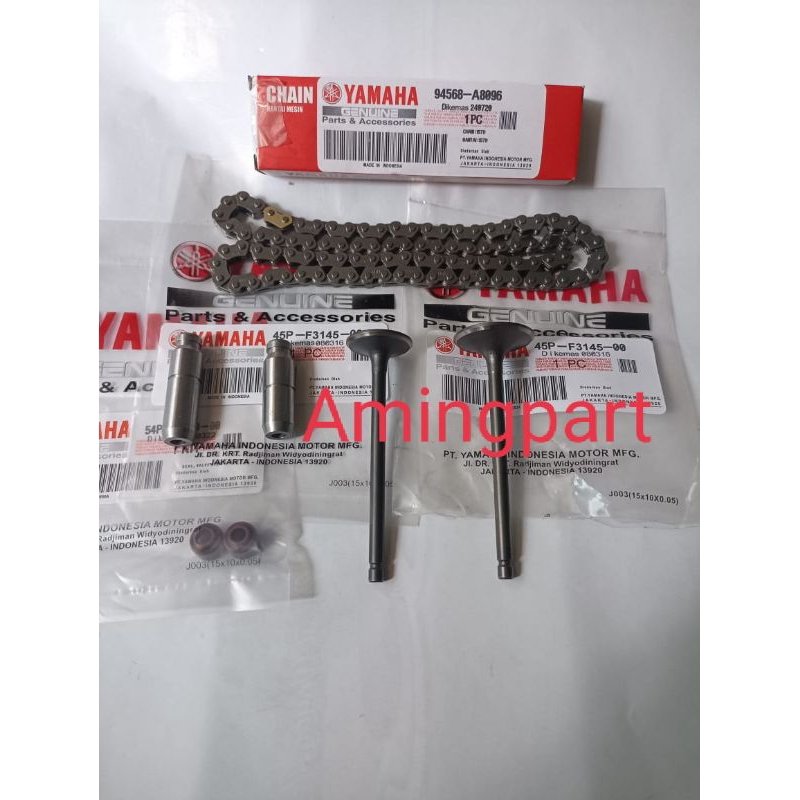 BOSH BOTOL KLEP 45P +PAYUNG KLEP+RANTE KETENG+SIL KLEP BYSON BYSON KARBU