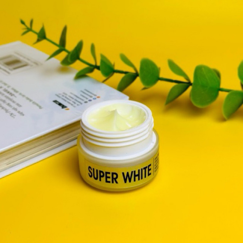 [READY] Cream Malam SUPER WHITE / Super Whitening / Whitening Forte / Pemutih Wajah / Cream Glowing