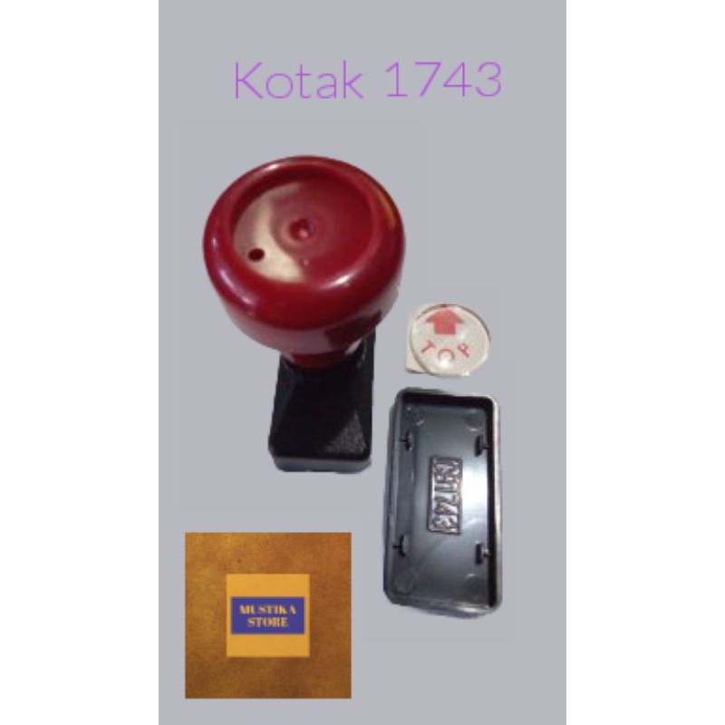 

Gagang stempel flash/warna kotak 1743