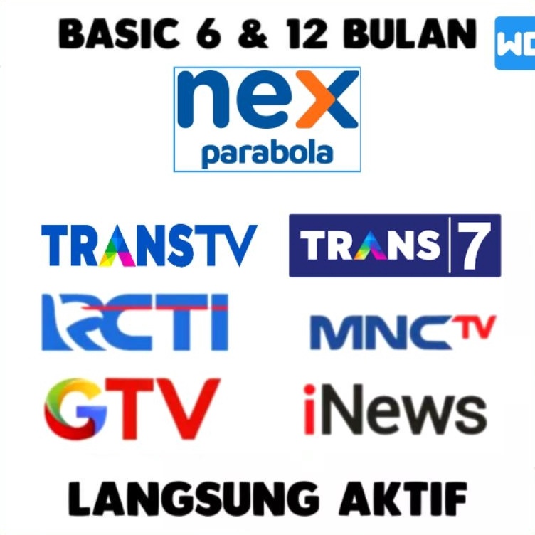 Gqg Paket Basic Nex Parabola 6  12 Bulan Murah q Promo