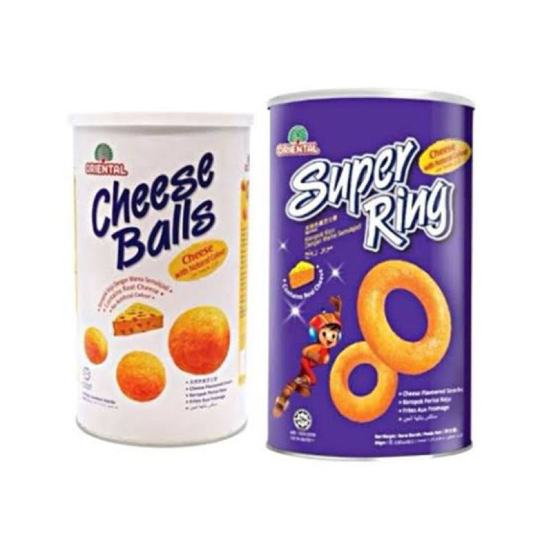 

Oriental Super Ring 80gr Oriental Cheese Ball 80gr Oriental Snack