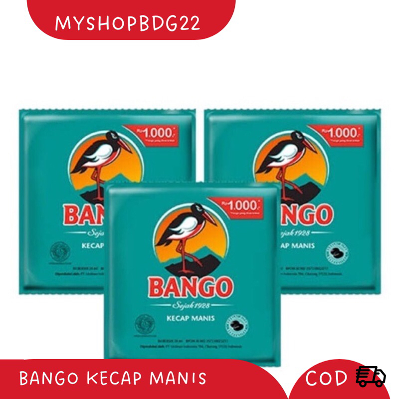 

Kecap Bango Kecap Manis Renceng Kemasan Satuan 18ml