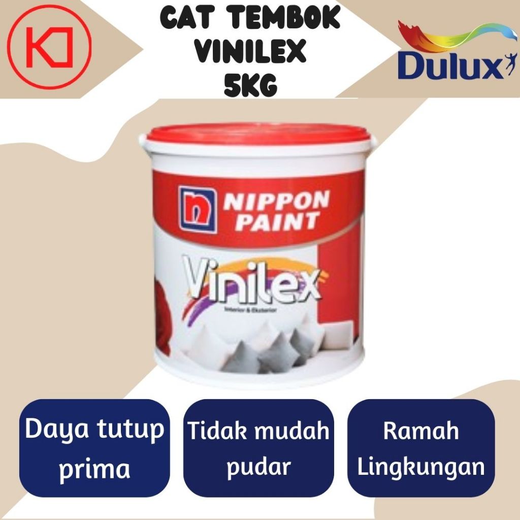 Cat Tembok Nippon Vinilex 5kg