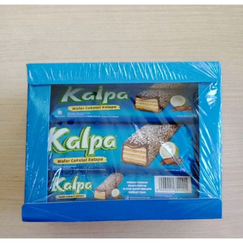 

KALPA WAFER COKELAT KELAPA (1 BOX ISI 12pcs)