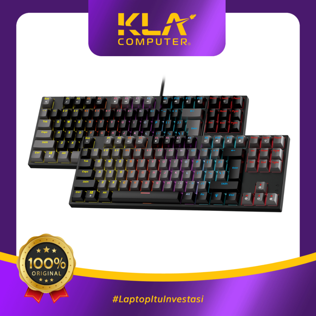 Fantech ATOM MK876 TKL RGB Mechanical Keyboard Gaming