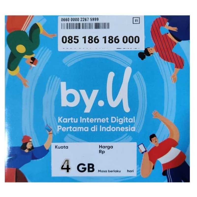 KARTU CANTIK TELKOMSEL By.U