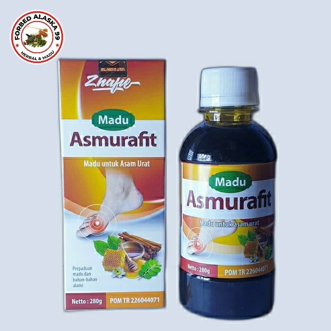 

MADU ASMURAFIT ZHAFIE POM TR Kemasan Baru 280 g josss menurunkan asam urat n reumatik