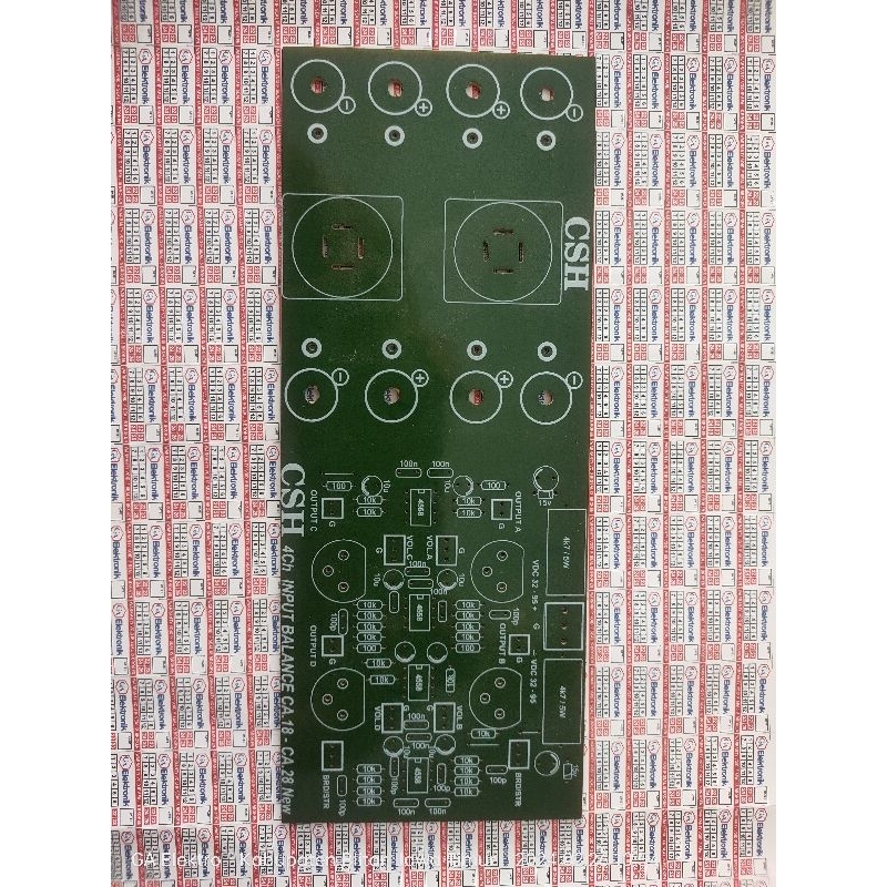 PCB PANEL Belakang box CA18 - CA28