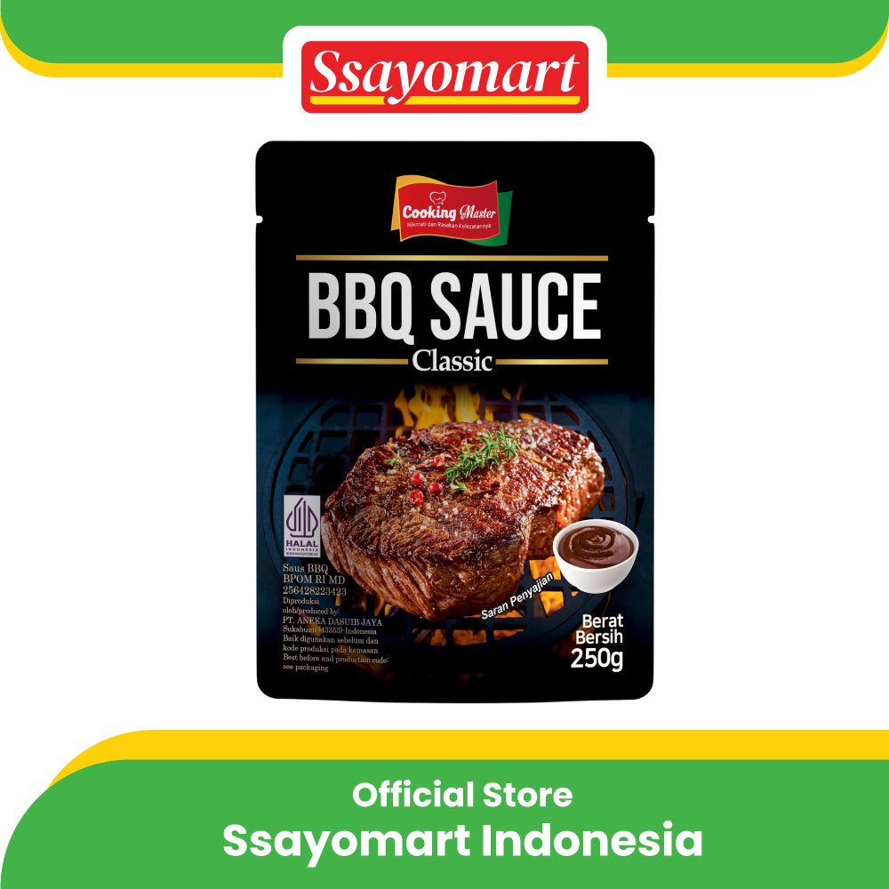 

Saus BBQ korea 250gr / Sauce daging BBQ STEAK