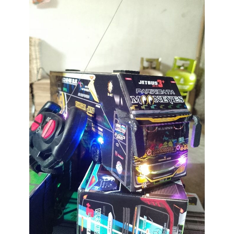 MINIATUR BUS RC / REMOT KONTROL FREE BATRE