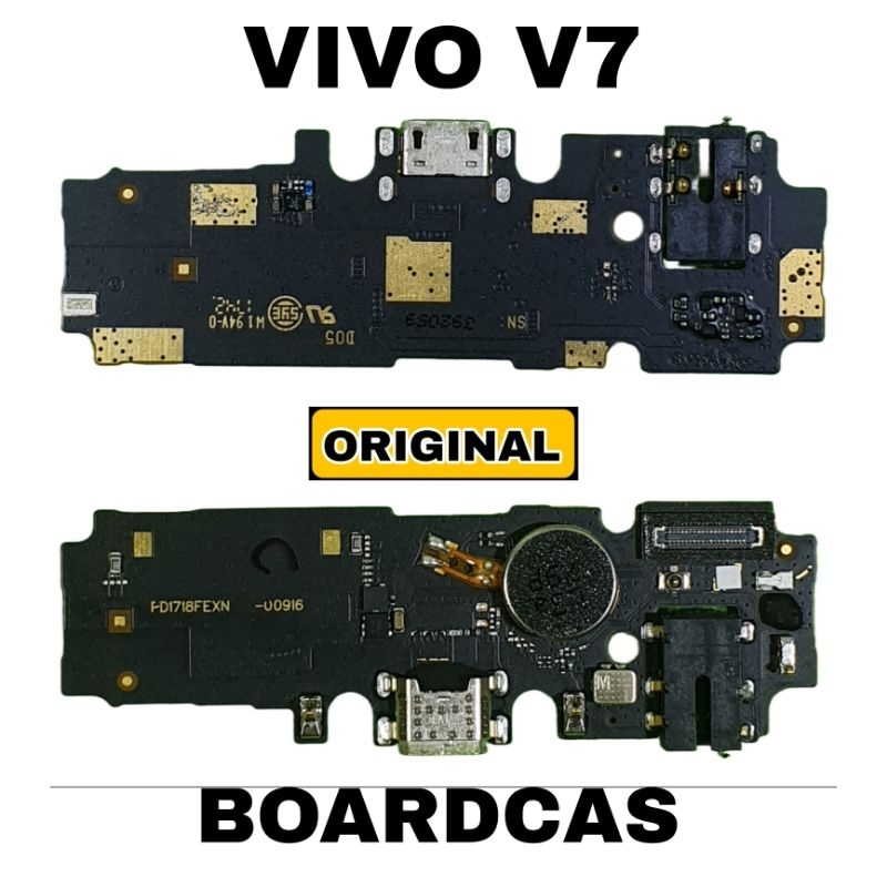 Boardcas pcb cas charger vivo v7 original