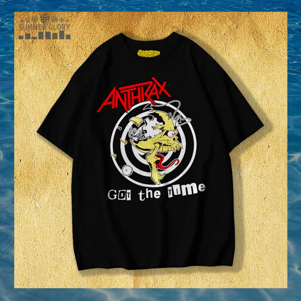 ANTHRAX BAND T-SHIRT / KAOS BAND ANTHRAX