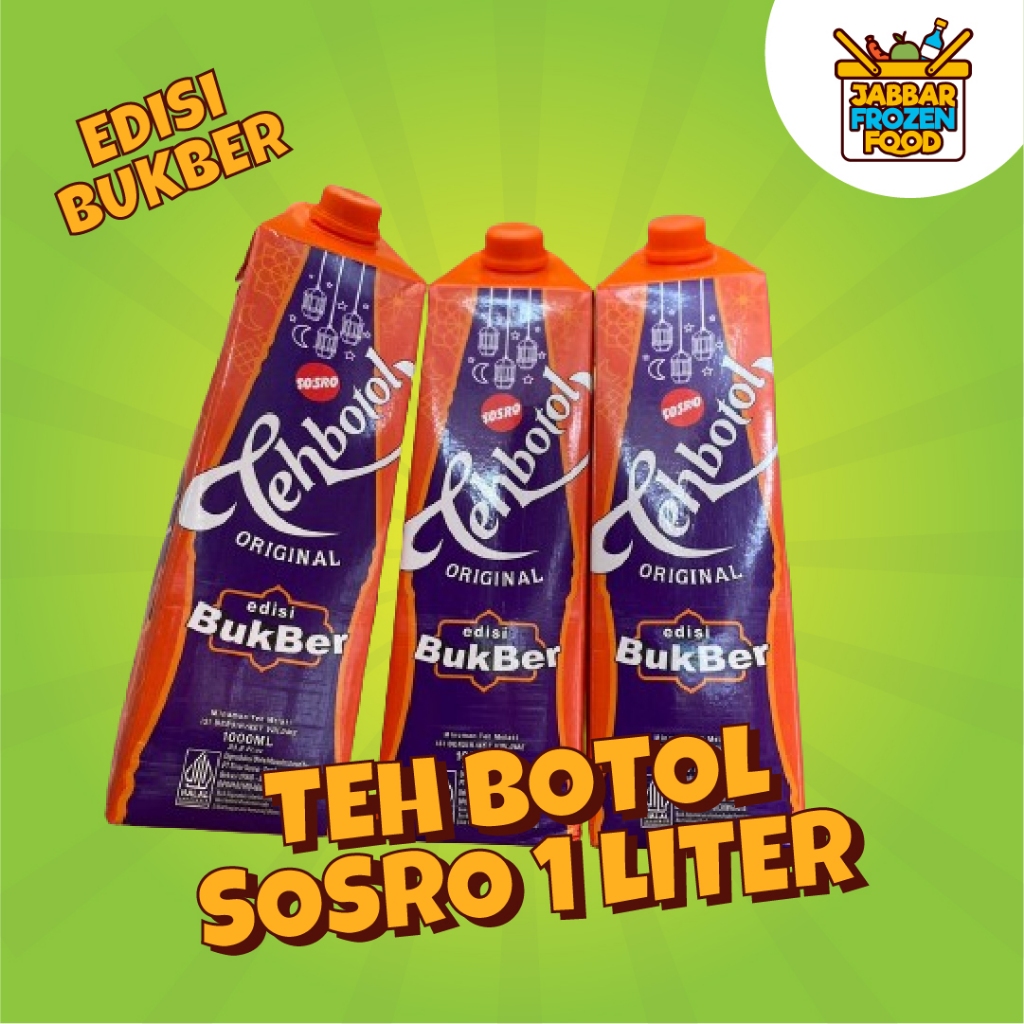 

Teh Botol SOSRO Original Edisi Bukber 1 liter