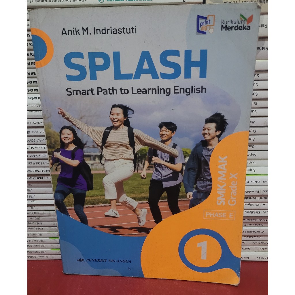 BUKU ERLANGGA KMERDEKA - SPLASH KELAS 1 SMK