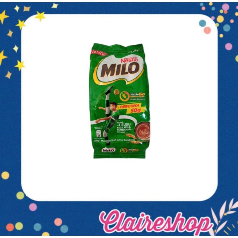 

Milo 450gr dan 400gr