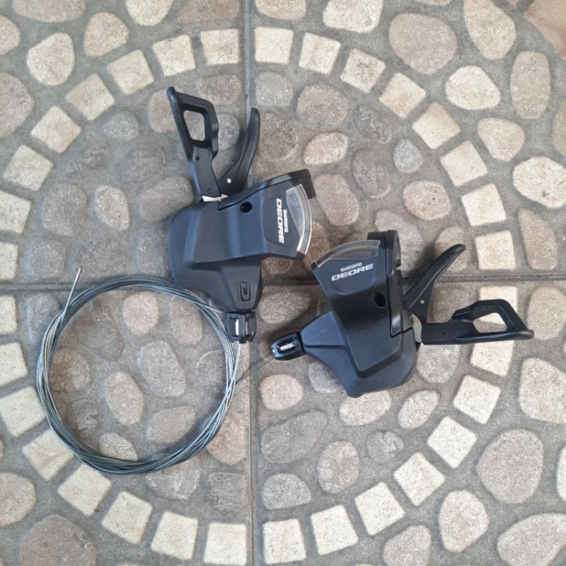 SHIFTER SHIMANO 10sp DEORE M6000 3 x 10 Speed
