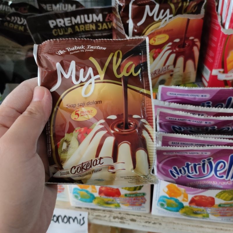 

My Vla Vanilla / Coklat Vla bubuk instan
