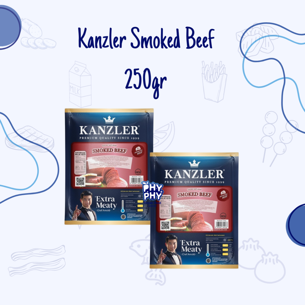 

Kanzler Smoked Beef / Daging Sapi Iris Asap 250gr