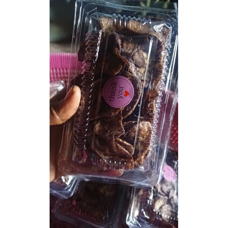 

keripik pisang coklat lumer
