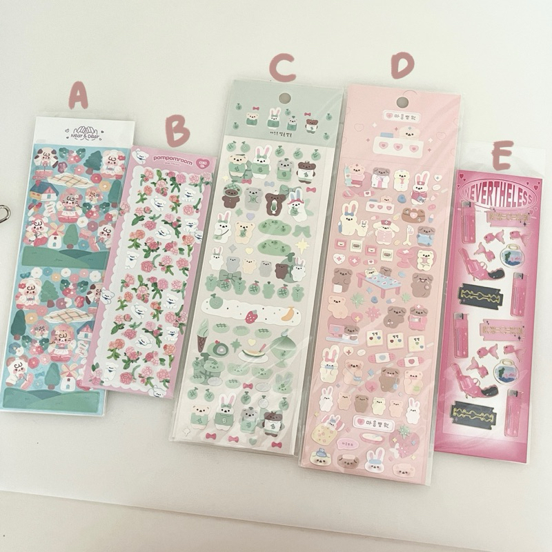 

Sticker Korea Polco Journaling