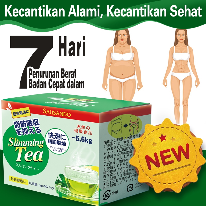

SAUSANDO teh diet/teh hijau/Pelangsing kesehatan/pembakaran lemak/Anda bisa menurunkan berat badan 2-3kg seminggu
