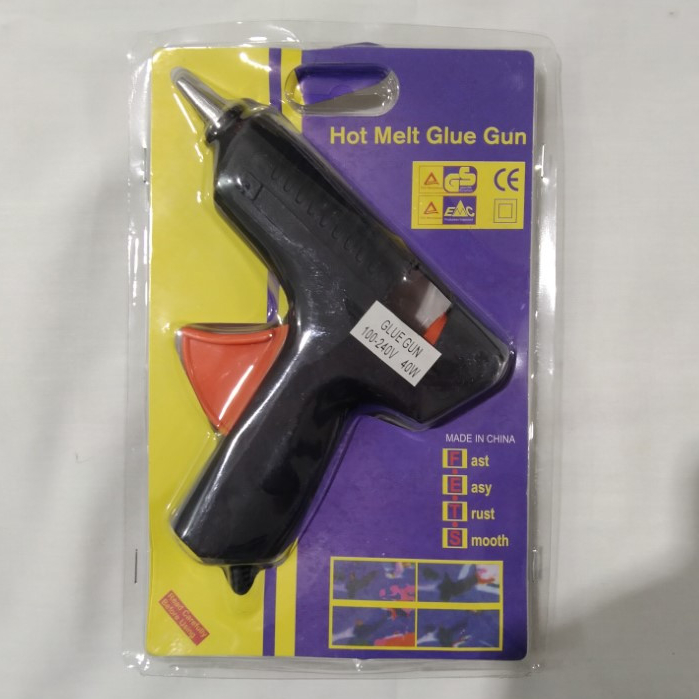 

Lem Tebak / Hot Melt Glue Gun / Glue Gun / Pistol Lem Tebak Lem Lilin Besar 40 Watt
