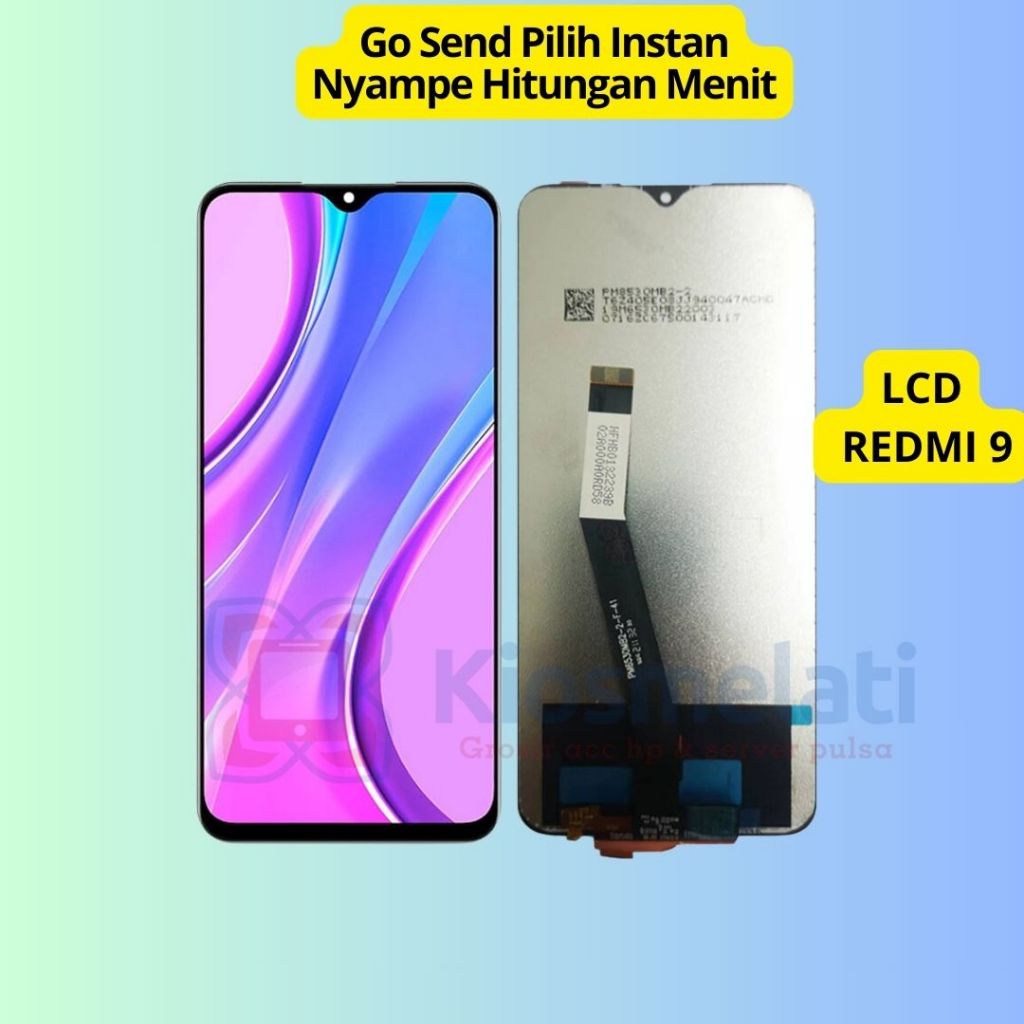 LCD REDMI 9T / POCO M3 FULLSET TOUCHSCREEN BLACK - POCO M3