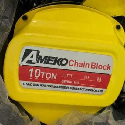 HSC CHAIN BLOCK 10 TON