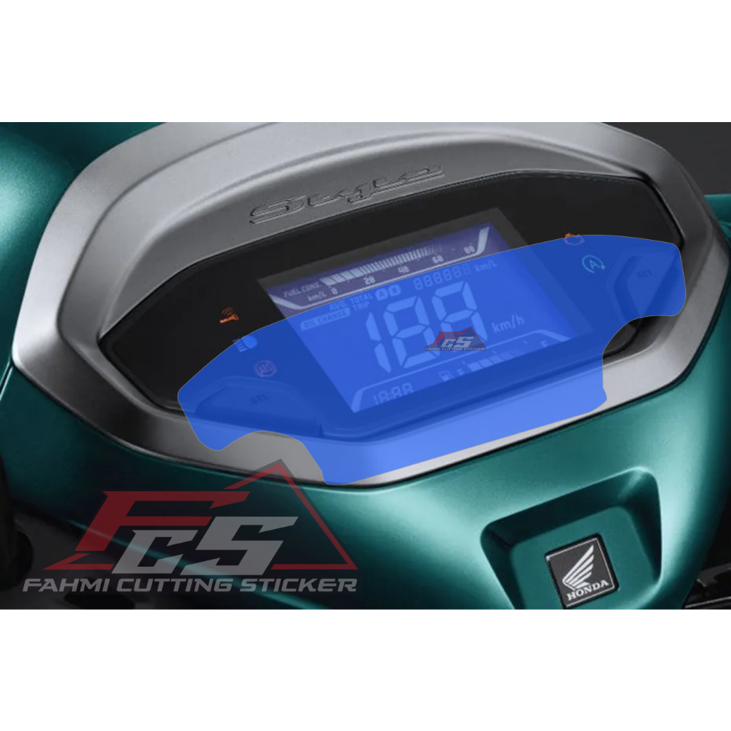 sticker speedometer Honda Stylo 160