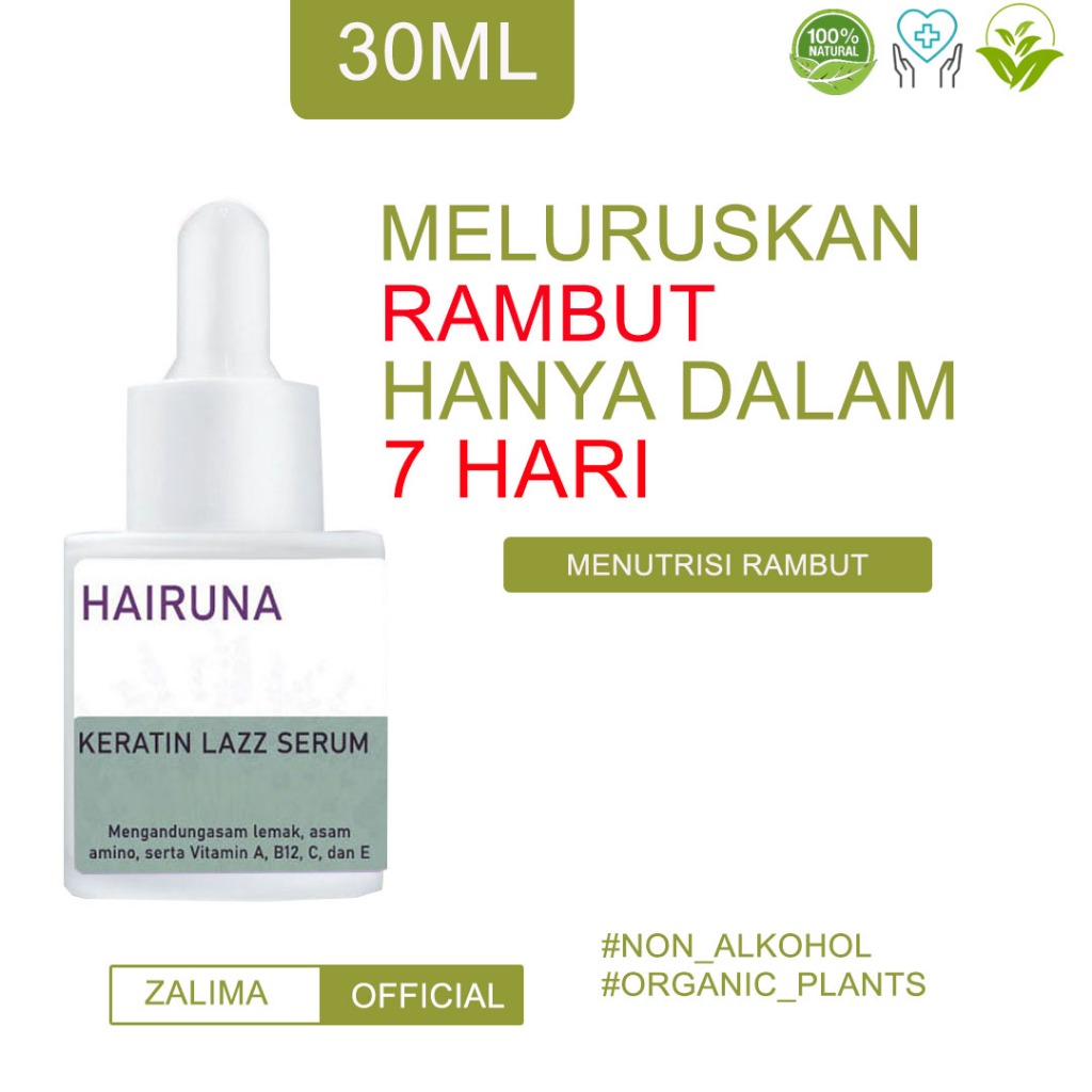 Keratin hair treatment obat keratin rambut permanen keratin hair serum keratin treatment Hairuna