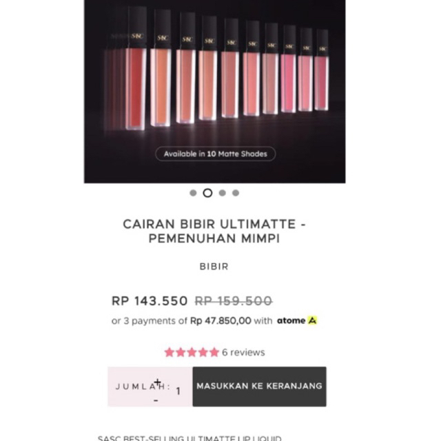 LipMatte / Lipstik nude