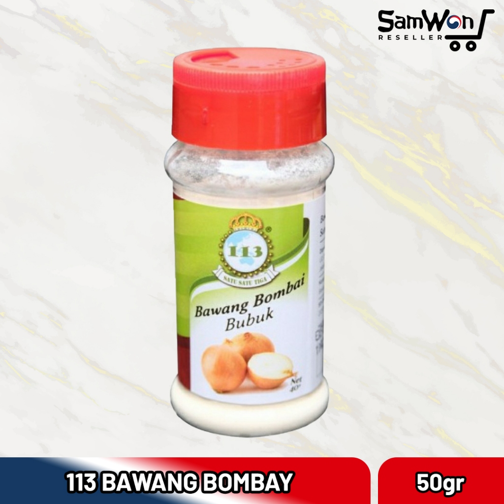 

113 BAWANG BOMBAY BUBUK 50gr - Onion Powder Bumbu Rempah Siap Pakai