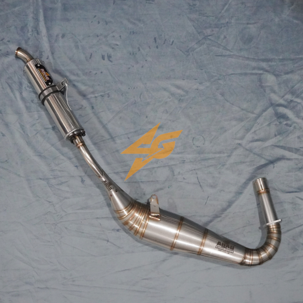 Knalpot AHAU RX King RXK PDK Stainless