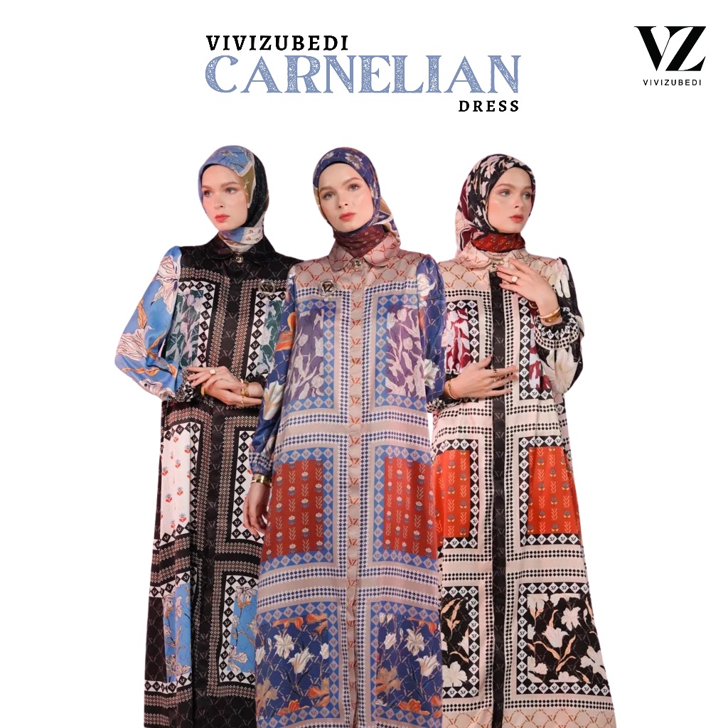 VZ Carnelian Dress / VZ Carnelian Dress ViviZubedi ViviZubedi / VZ CARNELIAN DRESS - VIVI ZUBEDI