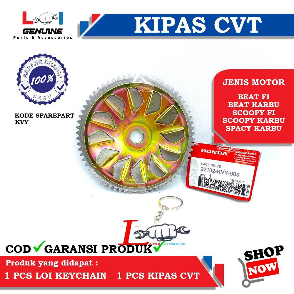 KIPAS ROLLER CVT PULLY BEAT FI BEAT KARBU SCOOPY KARBU SCOOPY FI VARIO 110 FI SPACY KARBU SPACY FI K