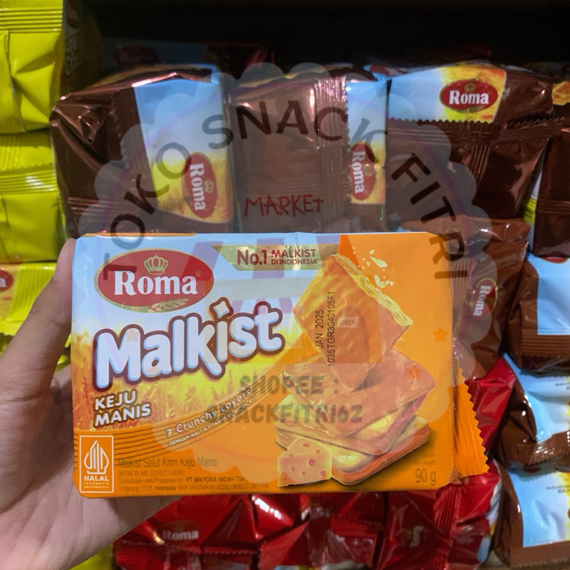 

ROMA MALKIST KEJU MANIS KOTAK 90 GRAM