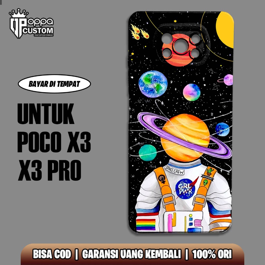 Case Xiaomi Poco X3 / X3 PRO / X3 NFC [ ASTRONOT ] Fashion Case Xiaomi - Case Hp Xiaomi - Sarung Hp 