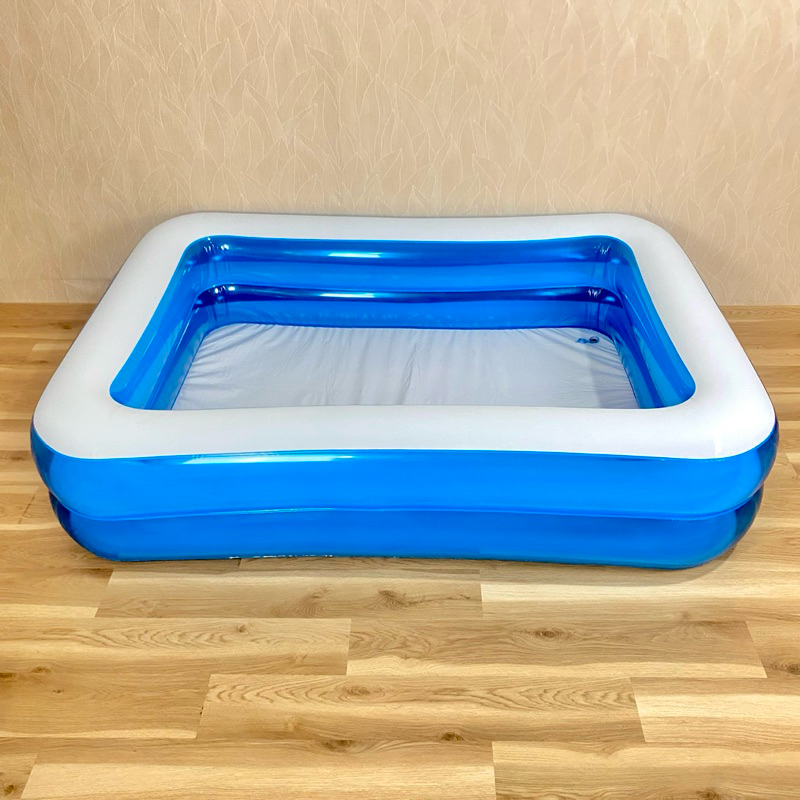 Aquatic Kolam Renang Anak Kotak 2 meter 2 ring / Rectangular Family Pool / Kolam Renang Anak Jumbo 2