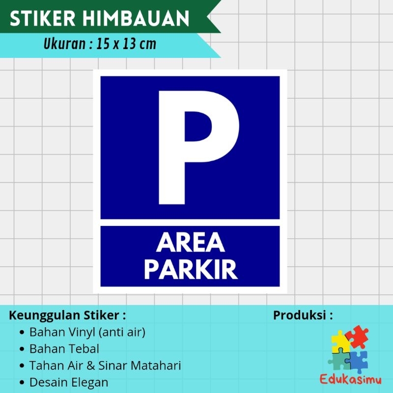 

STIKER AREA PARKIR