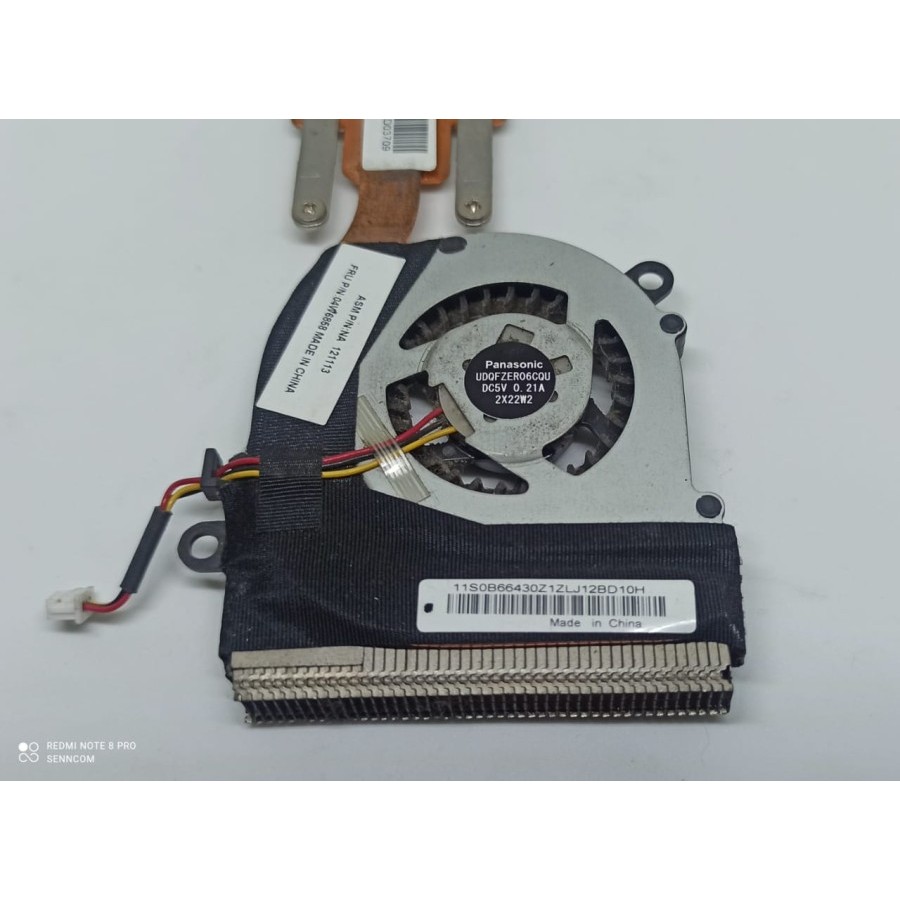 Heatsink Fan Laptop IBM / LENOVO ThinkPad X131e, X140e FRU: 04W6858