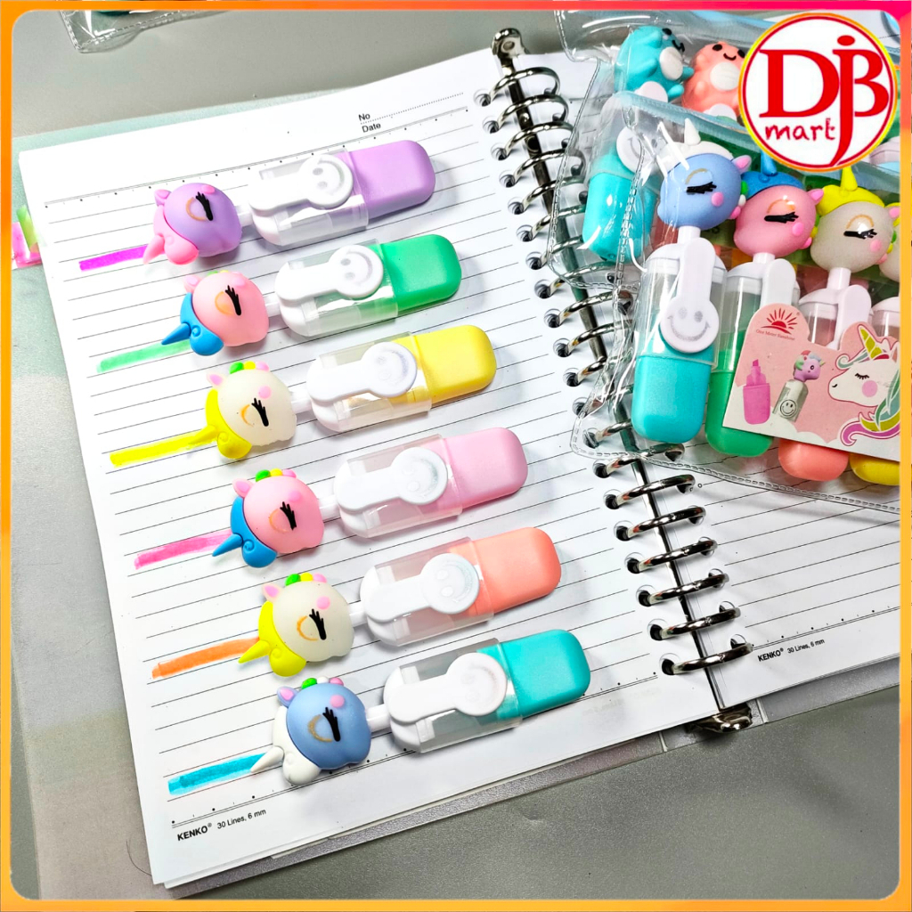 

DJB - Stabillo Pastel Set Lucu / Stabilo Highlighter / Penanda Warna Isi 6
