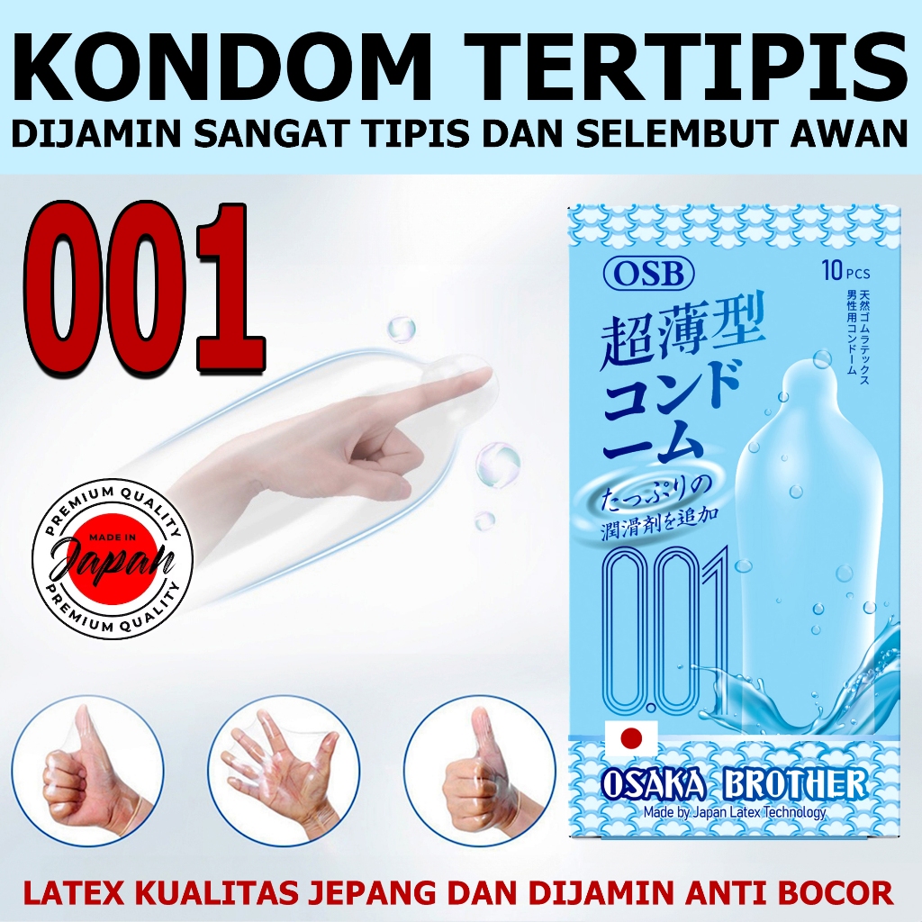 KONDOM SUPER TIPIS 001 BERSISIK BERDURI DAN BERGERIGI - PRIVASI TERJAGA