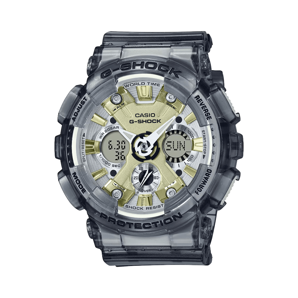 Casio G-SHOCK GMA-S120GS-8A Original / Jam Tangan Pria Analog Digital