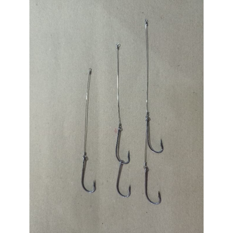 Rangkaian pancing tenggiri anti gigitan predator