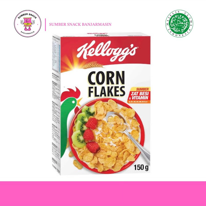 

Kellogg’s Corn Flakes Sereal (2 Ukuran)