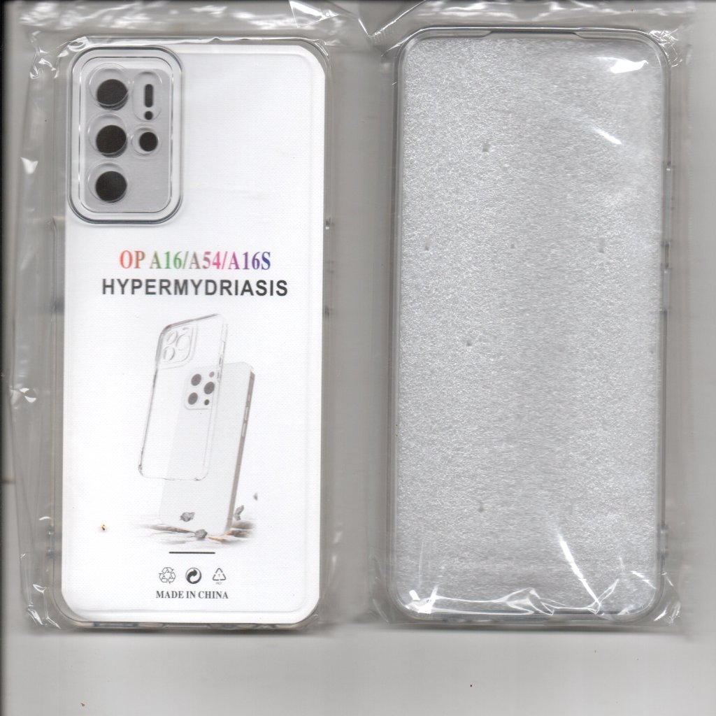 Soft Case Clear Case AirBag Tranparan For TYPE OPPO 16 / 16S/ A54 Airbag Clear Bahan Tebal