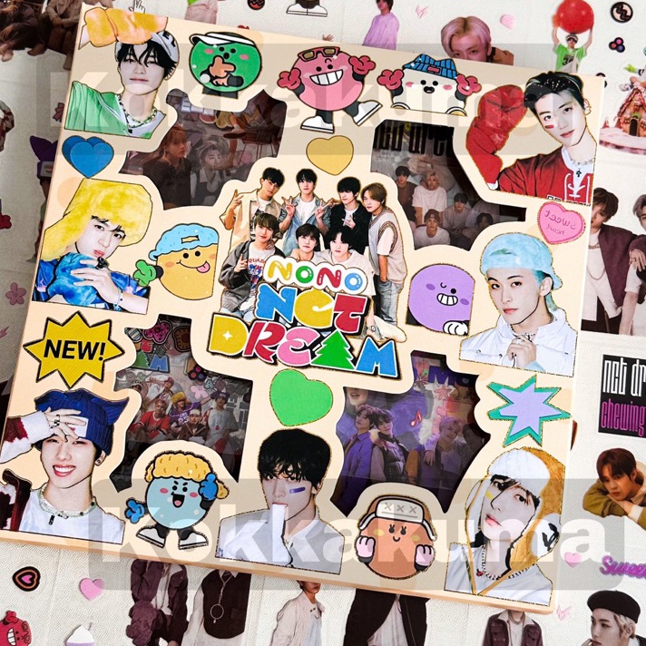 Free Ongkir  KKM  NONO NCT DREAM Sticker Box 2D Dekorasi BOYBAND Journal Aesthetic  Jurnal Binder St