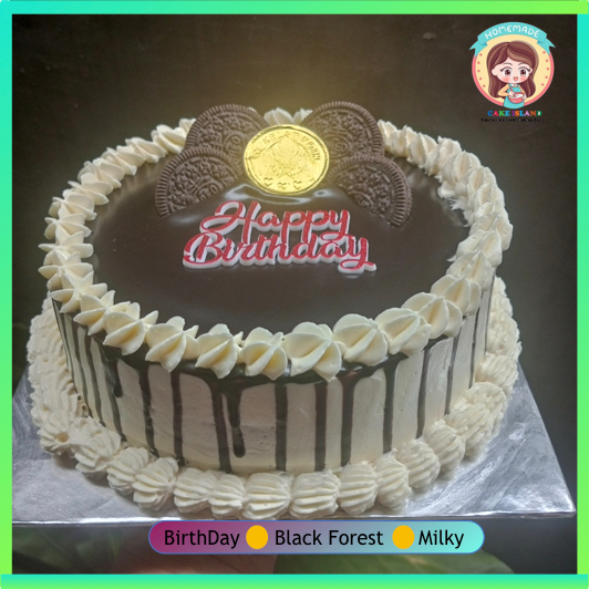 

Black Forest Premium Cake Island 20cm (Kue Ulang Tahun/Birthday Cake)